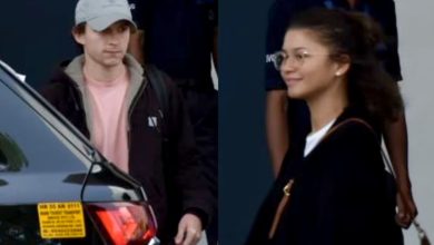 Zendaya and Tom Holland, the Spider-Man duo, spotted in Mumbai in casual outfits; video footage available
